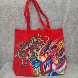 Christian Audigier Tote Bag Sparrow Ed Hardy Tattoo - NEW (never used) LOWEST $